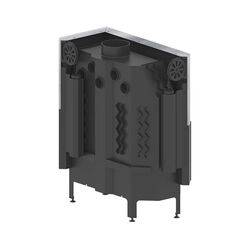 Каминная топка Hitze Albero AL19RG.H-D (Black/Silver) Thumb