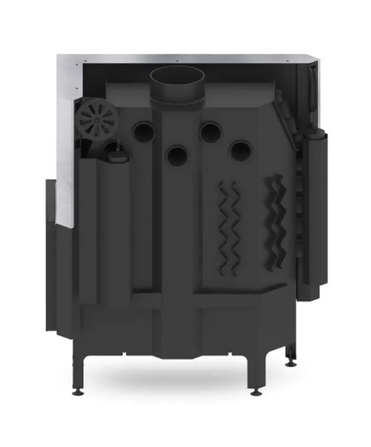 Каминная топка Hitze Albero AL19RG.H-D (Black/Silver) - 5