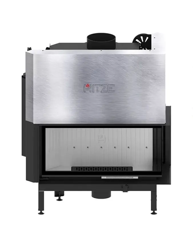 Каминная топка Hitze Albero AL19RG.H-D (Black/Silver)