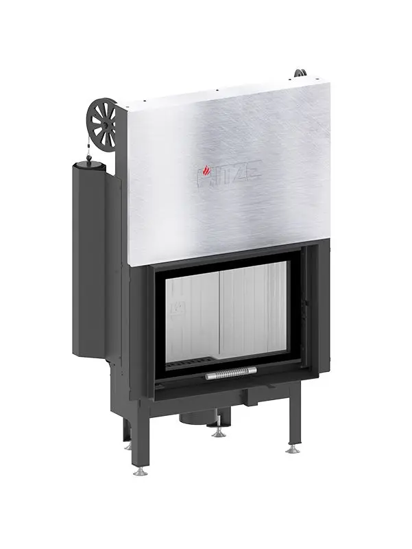 Каминная топка Hitze Albero AL9G.H-D (Black/Silver) - 2