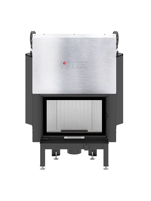 Каминная топка Hitze Albero AL9G.H-D (Black/Silver)
