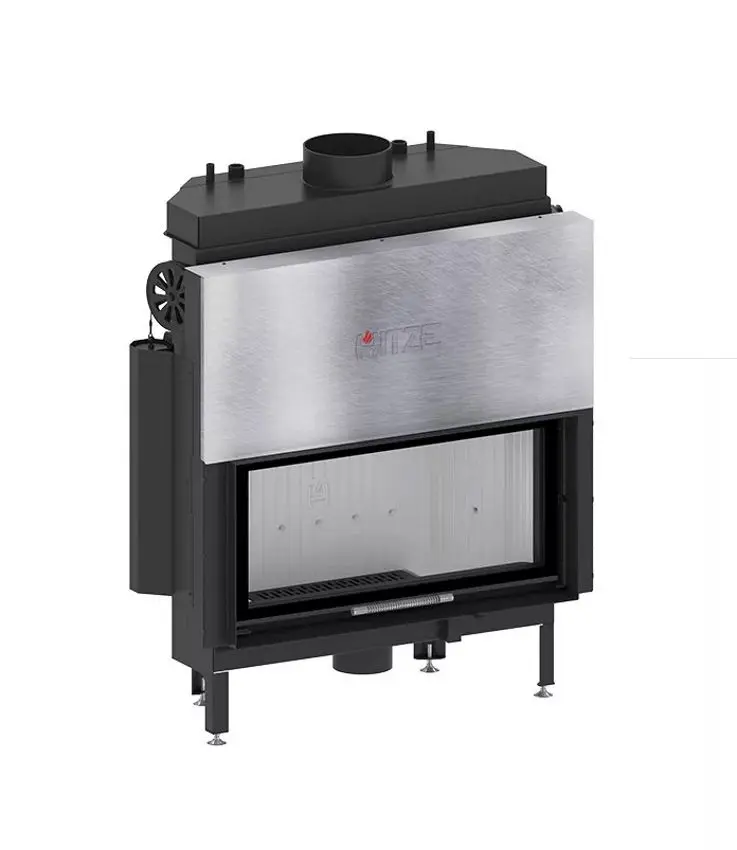 Каминная топка Hitze Albero Aquasystem ALAQS90x41.G-D (Black/Silver) - 2