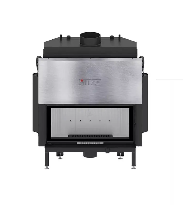 Каминная топка Hitze Albero Aquasystem ALAQS90x41.G-D (Black/Silver)