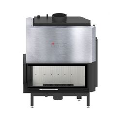 Каминная топка Hitze Albero Aquasystem ALAQS90x41.LG-D (Black/Silver)