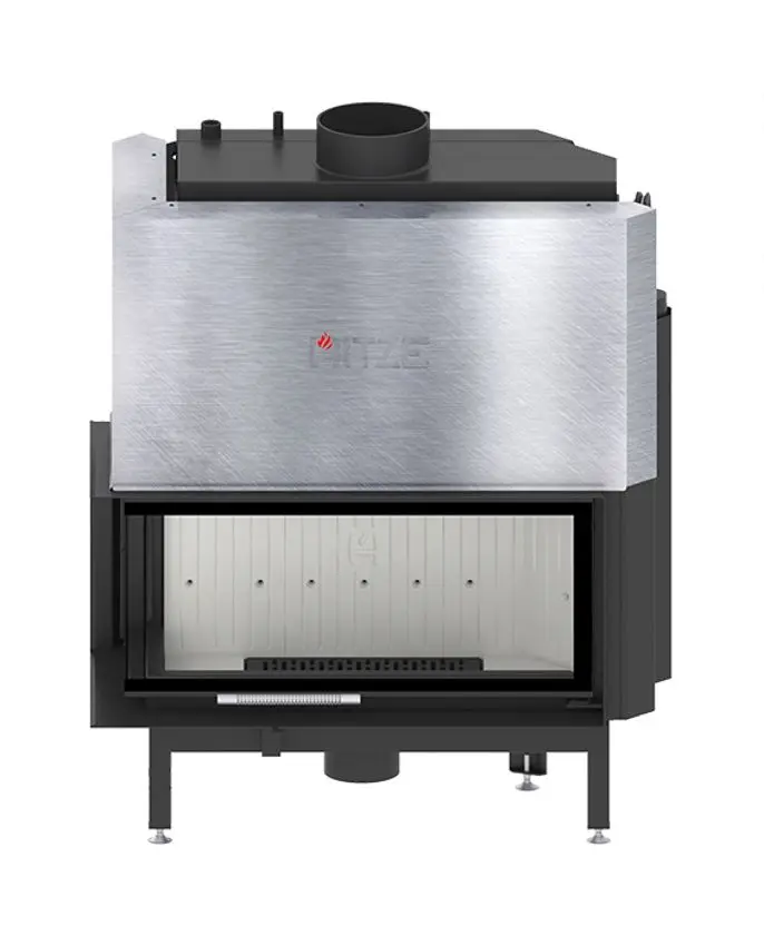 Каминная топка Hitze Albero Aquasystem ALAQS90x41.LG-D (Black/Silver)