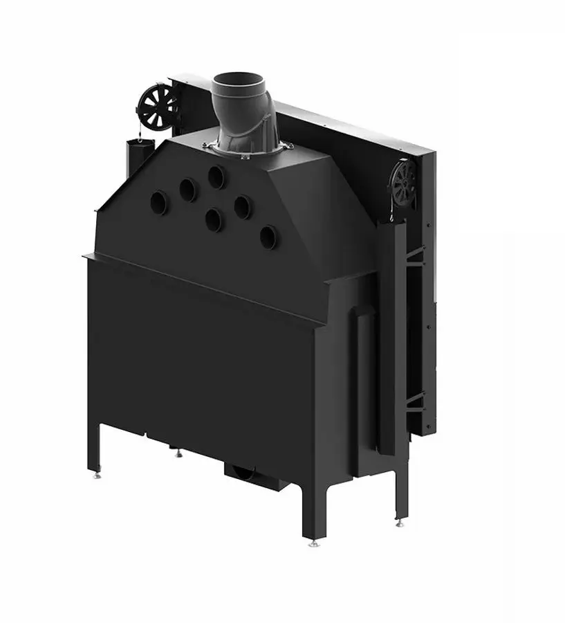 Каминная топка Hitze Ardente ARD120x43.G (Black/Silver) - 2