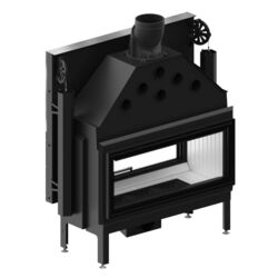 Каминная топка Hitze Ardente Duo ARD105x43.DGS (Black/Silver) Thumb