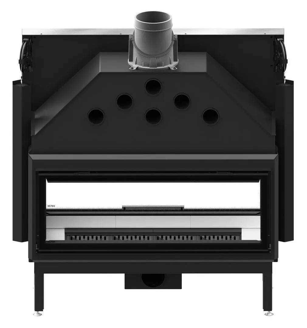 Каминная топка Hitze Ardente Duo ARD120x43.DGS (Black/Silver) - 4