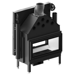 Каминная топка Hitze Ardente Duo ARD90x41.DGS (Black/Silver) Thumb