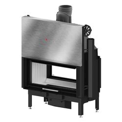 Каминная топка Hitze Ardente Duo ARD90x41.DGS (Black/Silver)