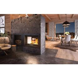 Каминная топка Hitze Ardente Duo ARD90x41.DGS (Black/Silver) Thumb