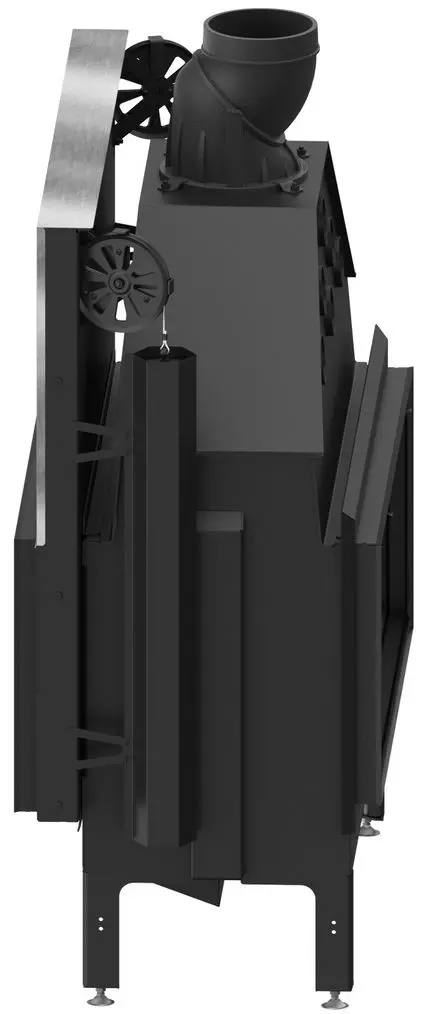 Каминная топка Hitze Duo ARD105x43.G (Black/Silver) - 5