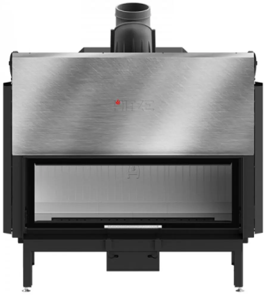 Каминная топка Hitze Duo ARD105x43.G (Black/Silver)