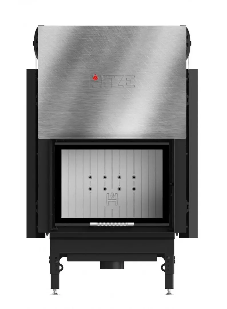 Каминная топка Hitze HST59X43.G (Black/Silver)