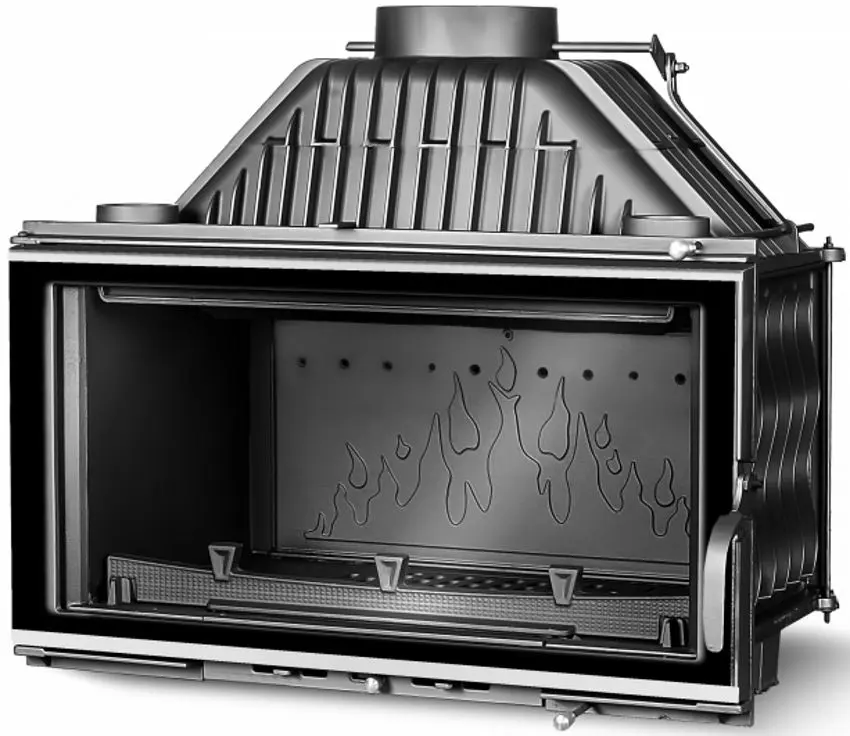 Каминная топка Kawmet W16 Premium 14.7 kW (Black) - 2