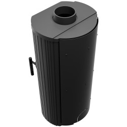 Soba-camin Kratki Koza K12 (Black) Thumb