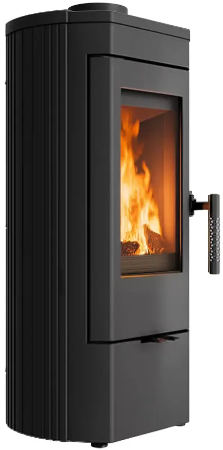 Soba-camin Kratki Koza K12 (Black)