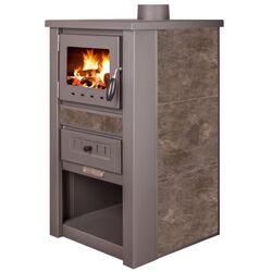 Soba-camin Strend Pro Nova Ceramic (Grey/Mocha)