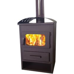 Sobă-şemineu Eco 8000W (Black) Thumb