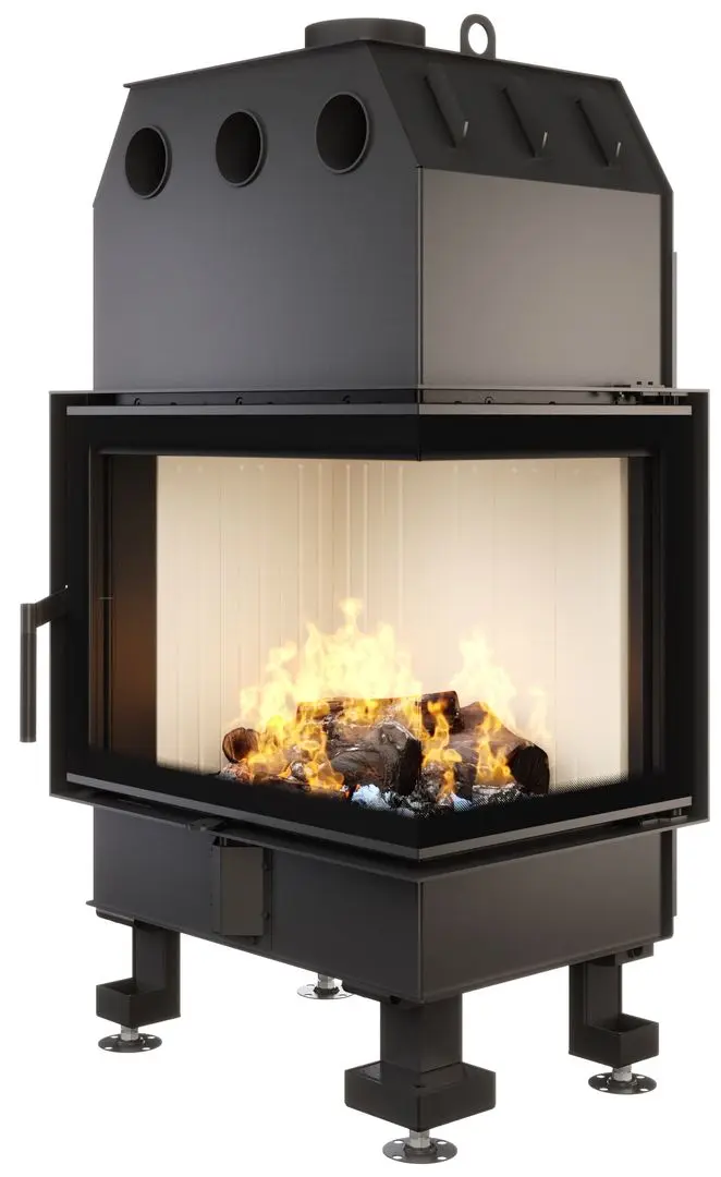 Каминная топка Saven Eco Energy 65х50х47 (Black) - 4
