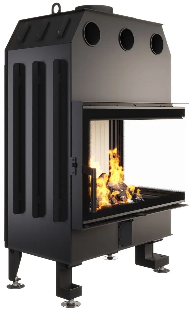 Каминная топка Saven Eco Energy 75х50х47 (Black) - 5