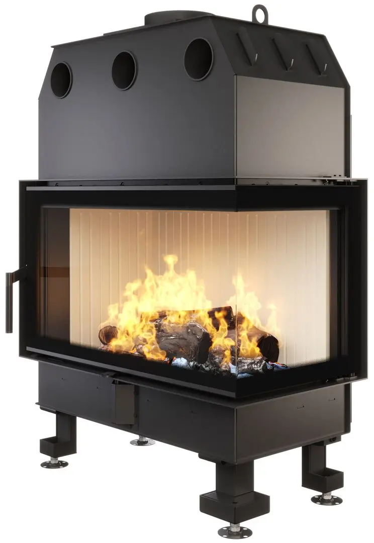 Каминная топка Saven Eco Energy 85х50х47 (Black) - 2