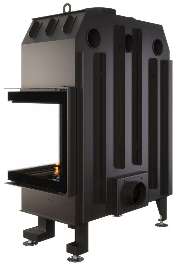 Каминная топка Saven Eco Energy 85х50х47 (Black) - 4