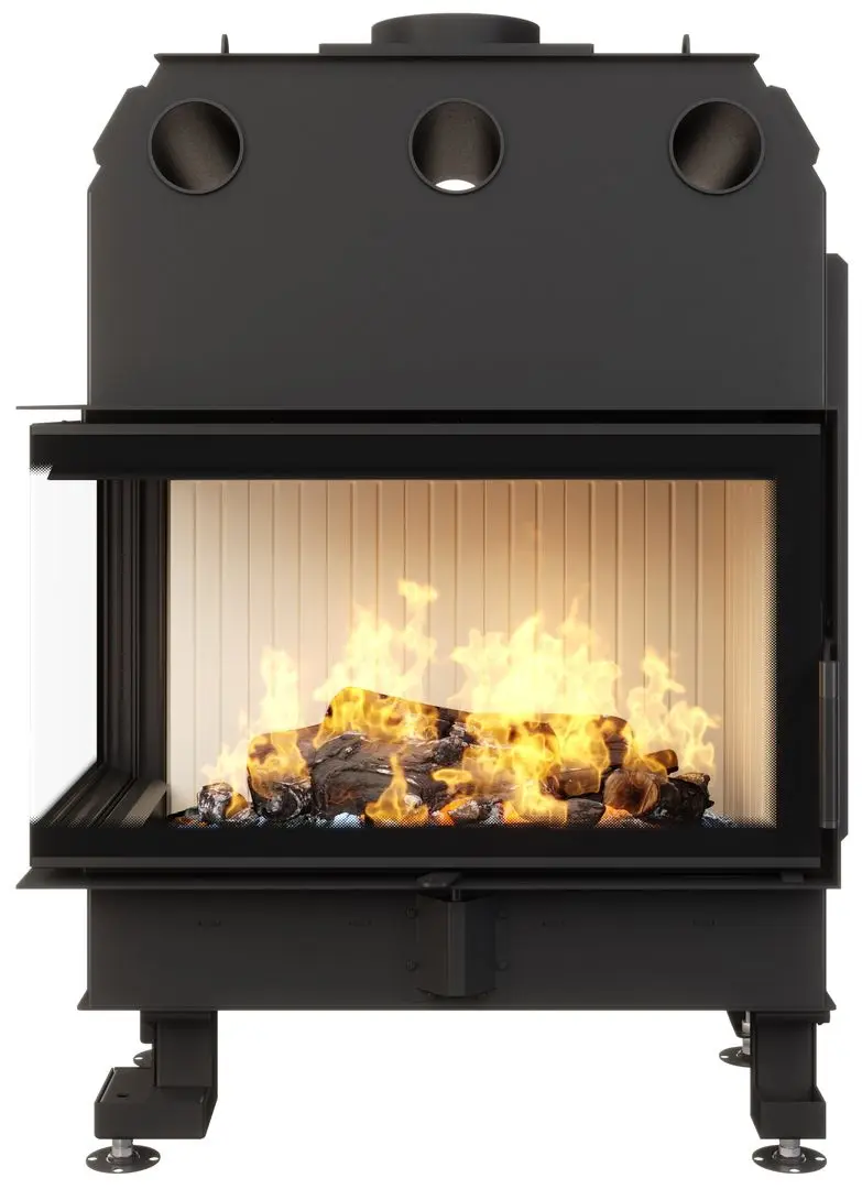 Каминная топка Saven Eco Energy 85х50х47 (Black) - 7