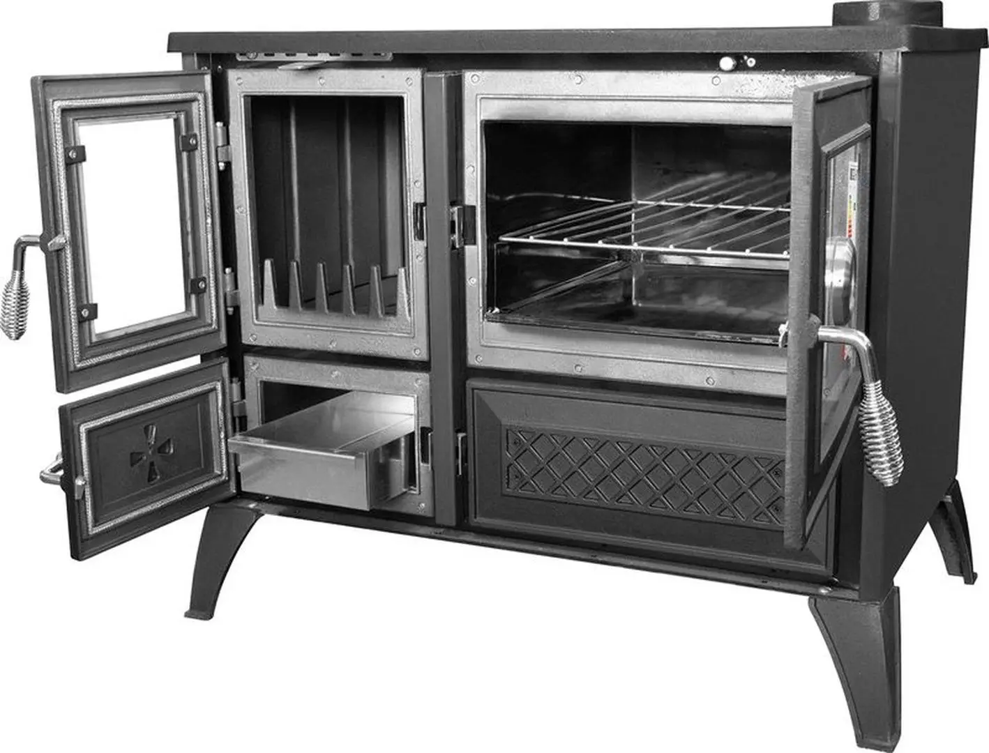 Soba-camin Strend Pro 801 Stela Right (Black)