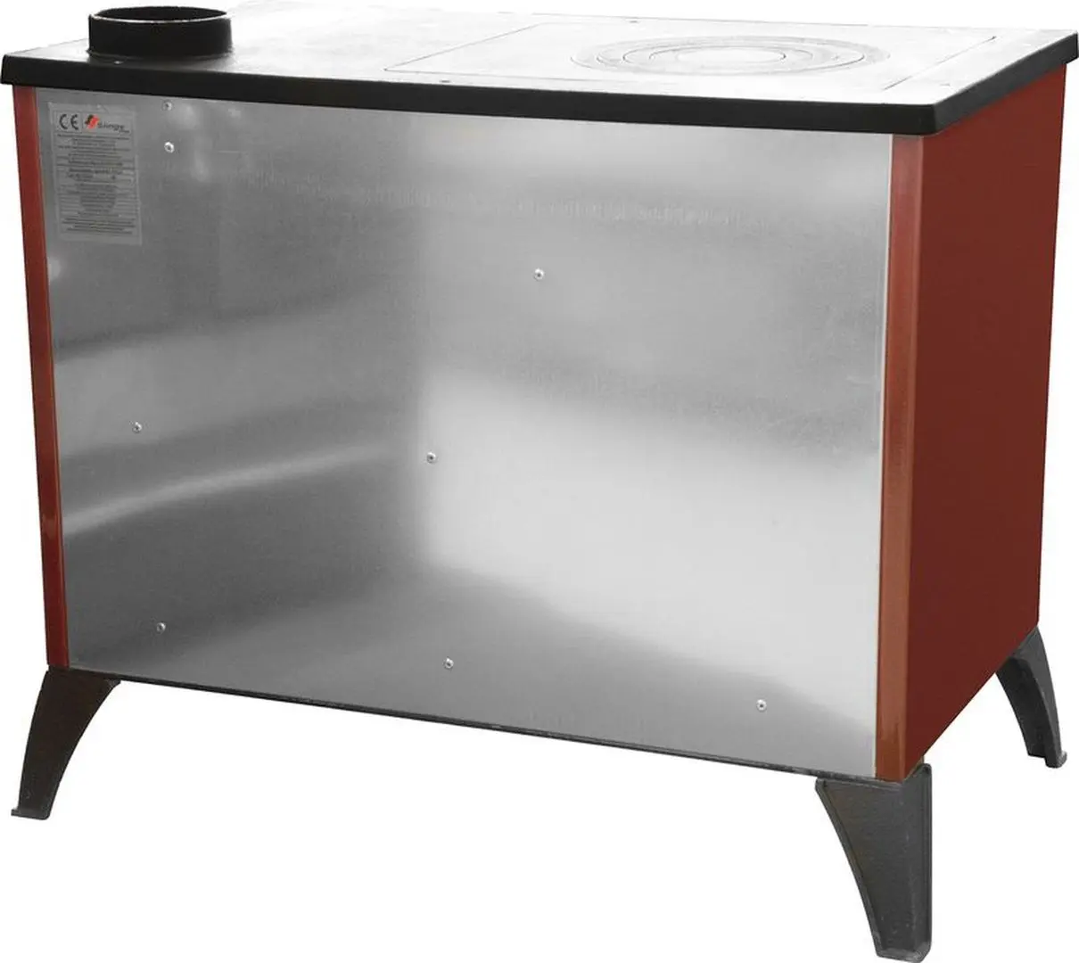 Soba-camin Strend Pro 801 Stela Right (Black/Burgundy)