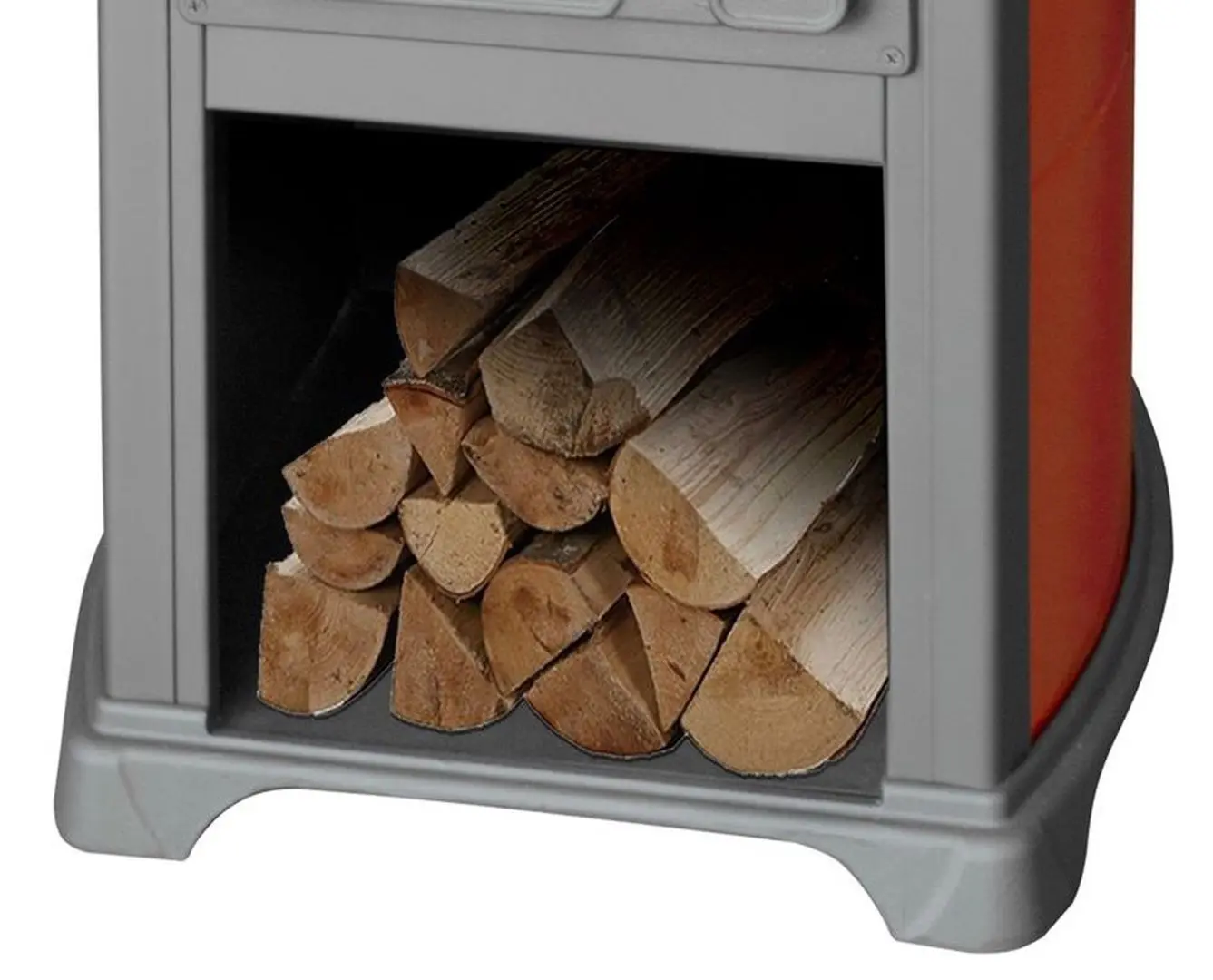 Soba-camin Strend Pro Bella Thalia (Grey/Red)