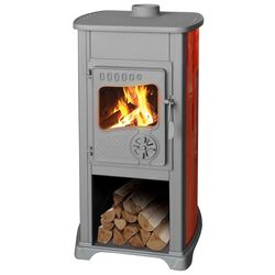 Soba-camin Strend Pro Bella Thalia (Grey/Red)