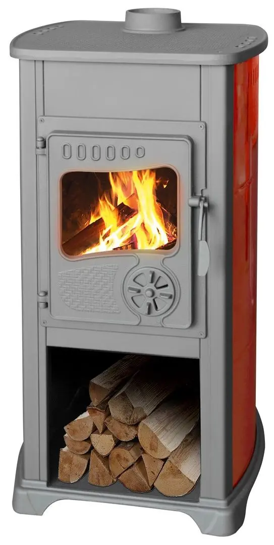 Soba-camin Strend Pro Bella Thalia (Grey/Red)