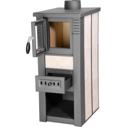 Печь-камин Strend Pro Lava Ceramic (Beige/Grey) Thumb