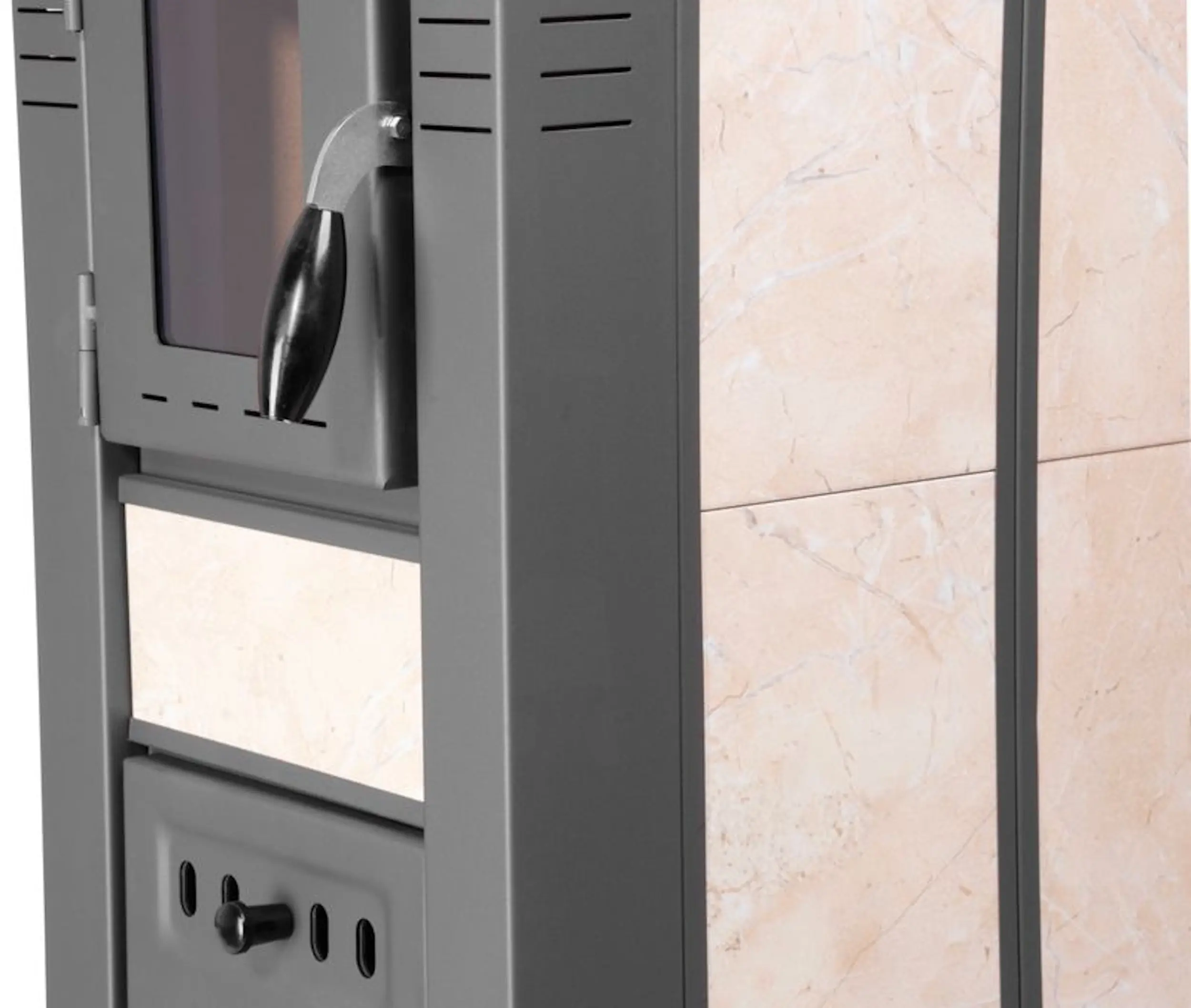 Печь-камин Strend Pro Lava Ceramic (Beige/Grey) - 4