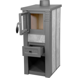 Soba-camin Strend Pro Lava Ceramic (Grey) Thumb