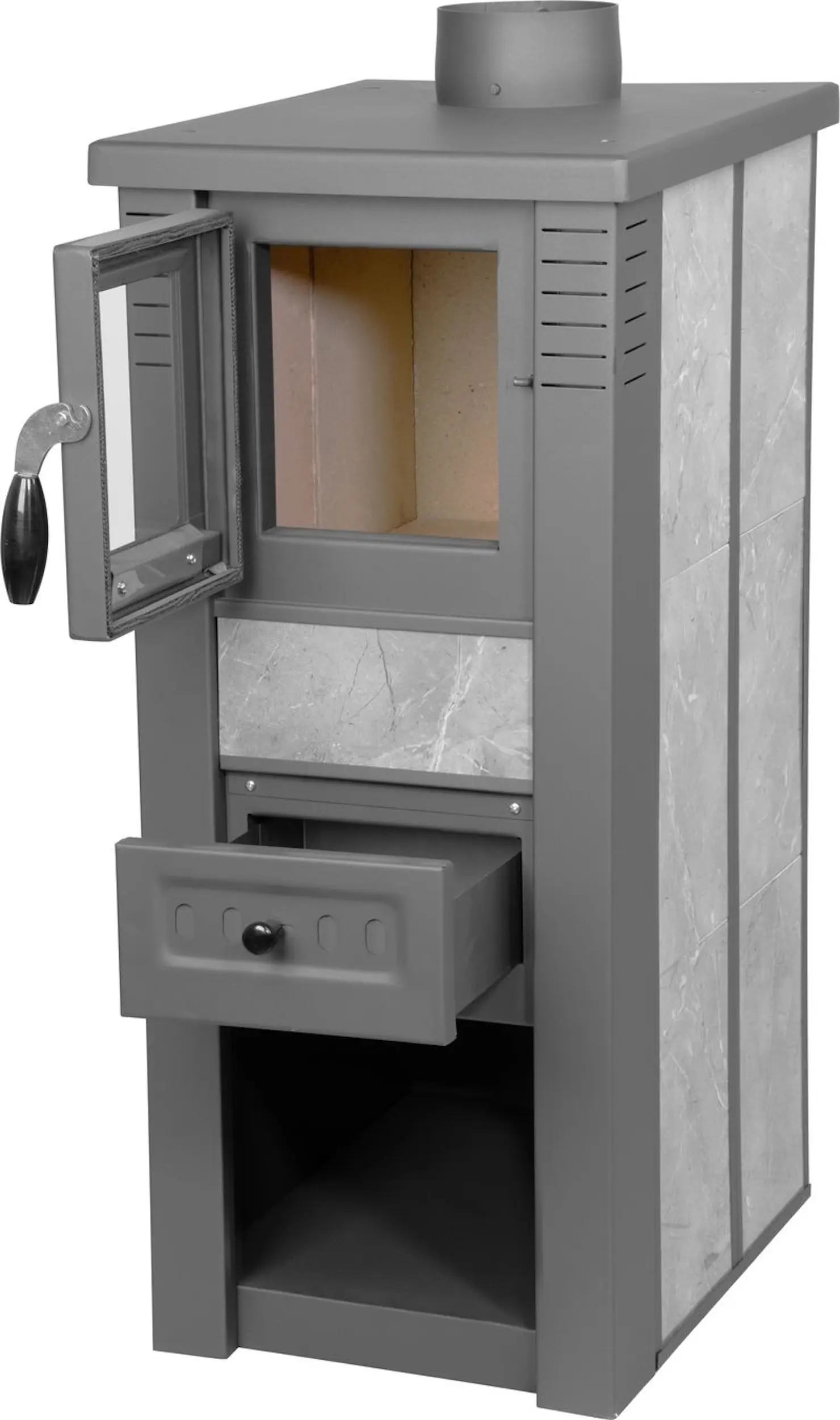 Soba-camin Strend Pro Lava Ceramic (Grey) - 3