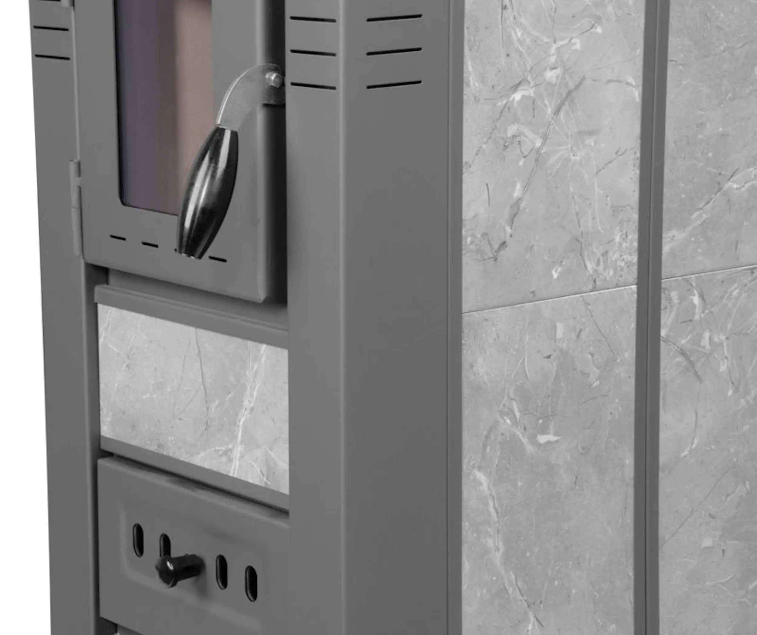 Soba-camin Strend Pro Lava Ceramic (Grey) - 5