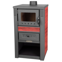 Печь-камин Strend Pro Nova Ceramic (Red/Grey)