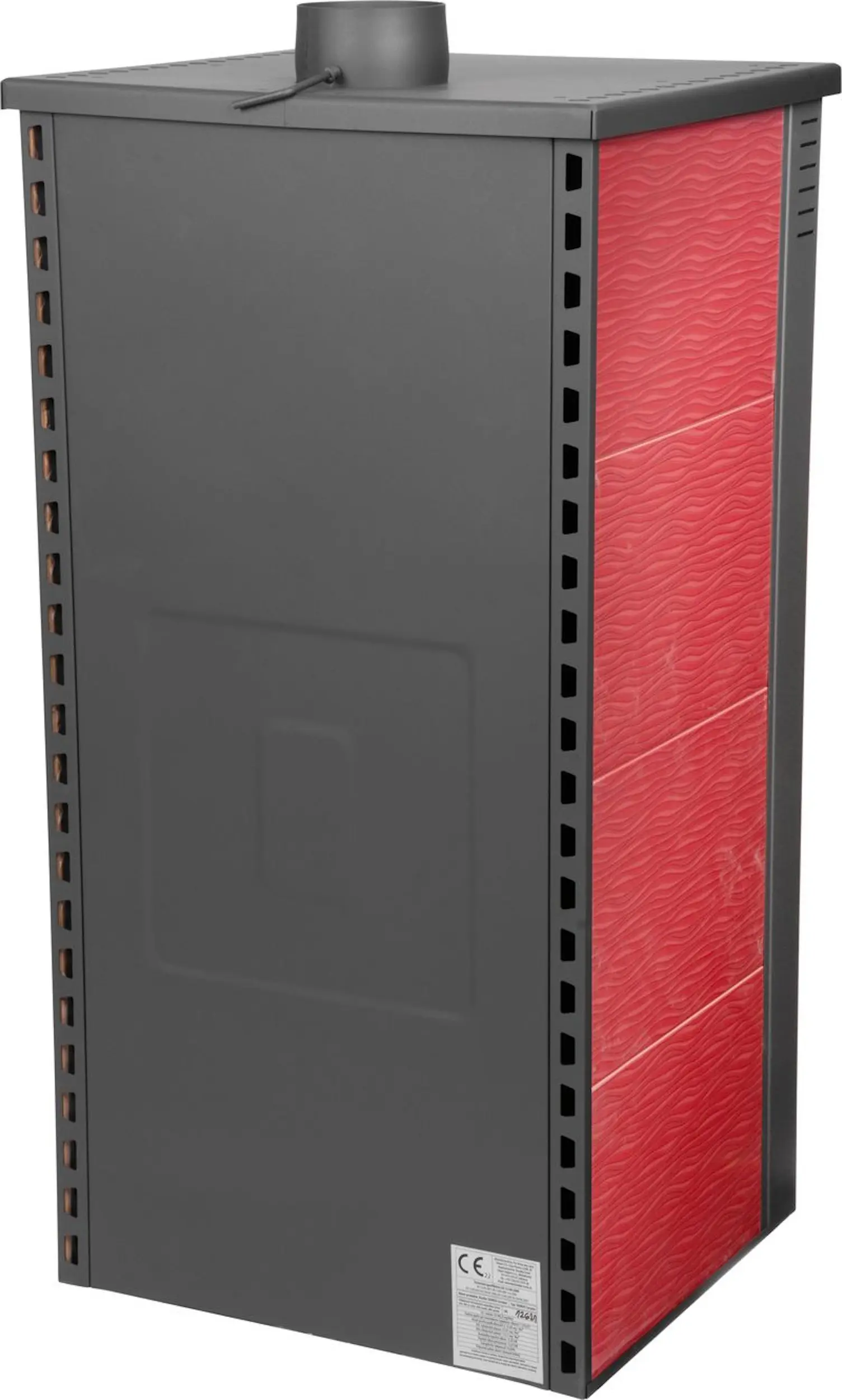 Печь-камин Strend Pro Taurus Ceramic (Red/Grey) - 4