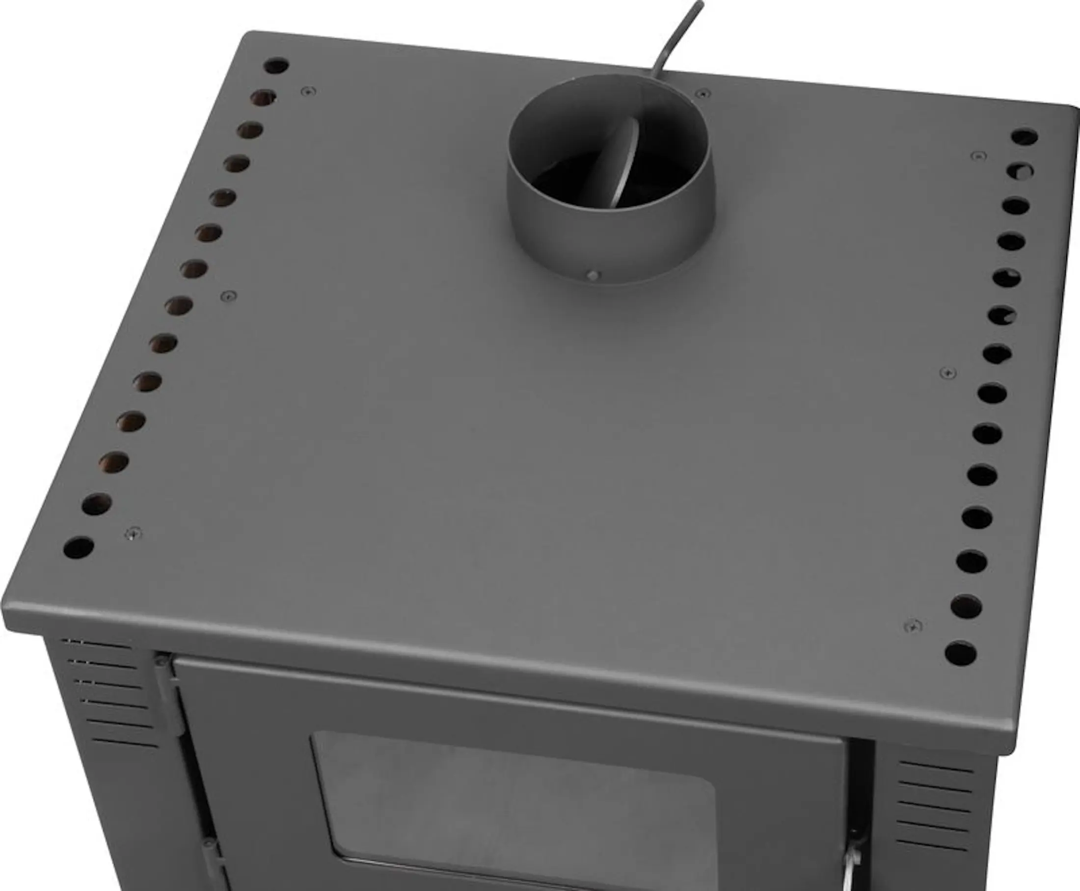 Печь-камин Strend Pro Taurus Ceramic (Red/Grey) - 7