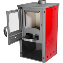 Печь-камин Strend Pro Thalia Pella S (Red/Grey) Thumb