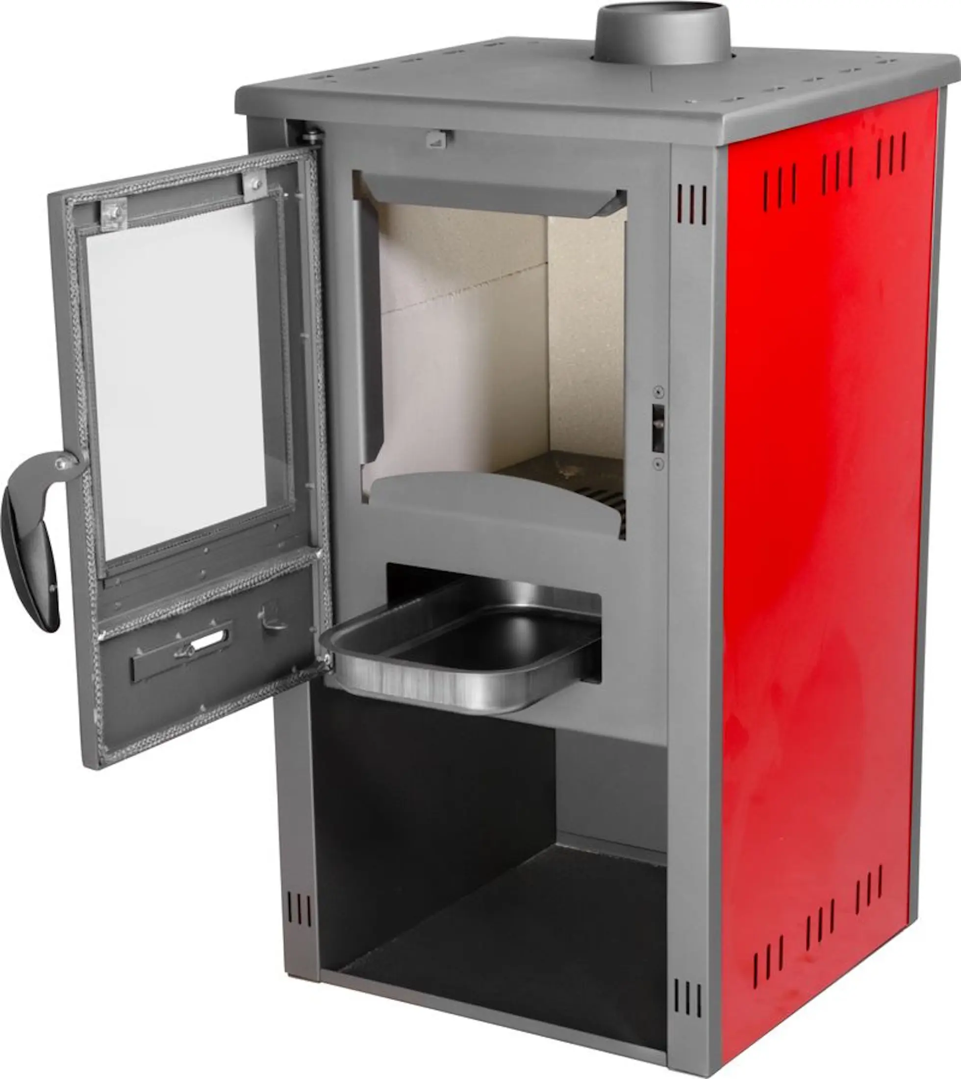 Печь-камин Strend Pro Thalia Pella S (Red/Grey) - 3