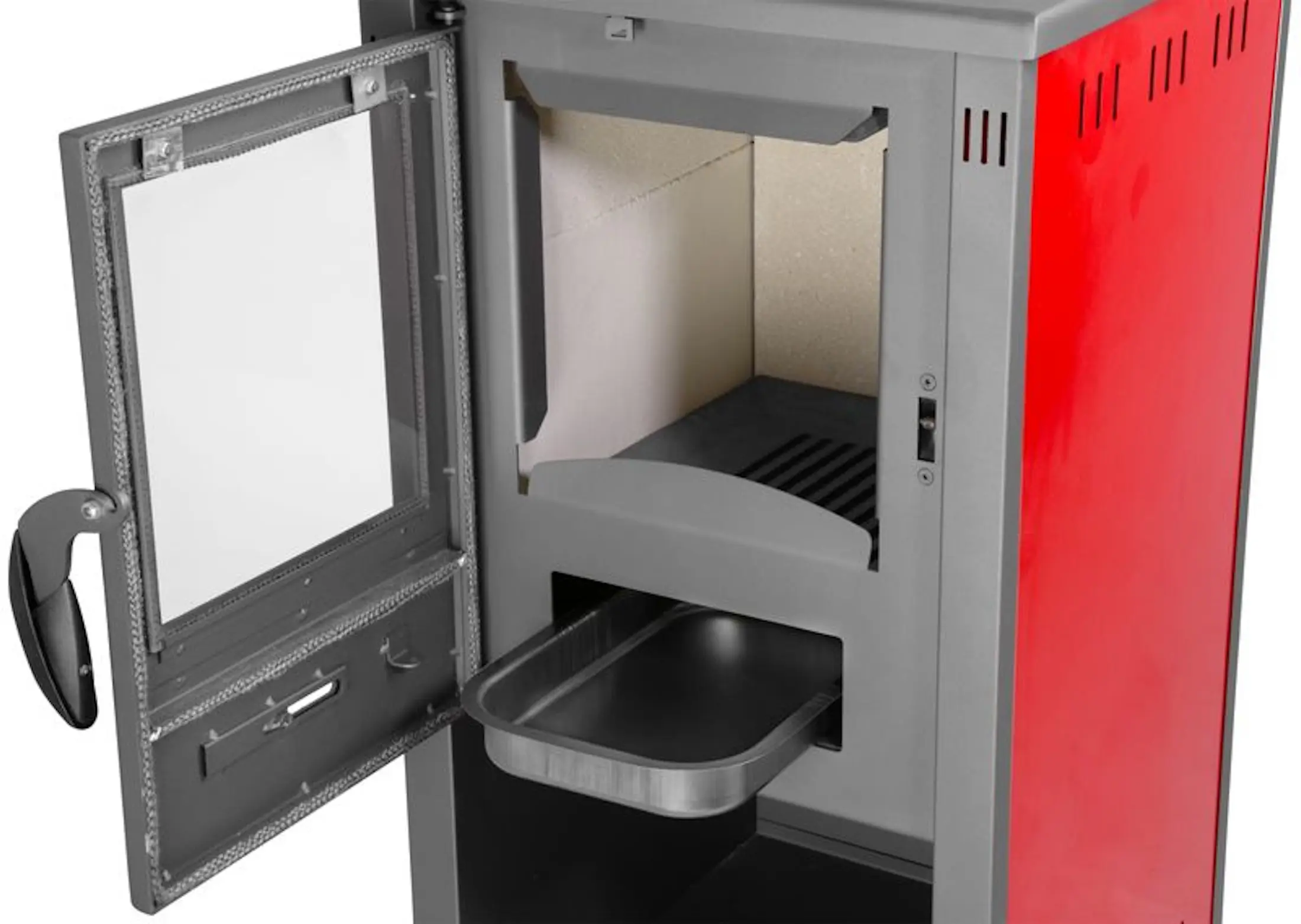 Печь-камин Strend Pro Thalia Pella S (Red/Grey) - 4