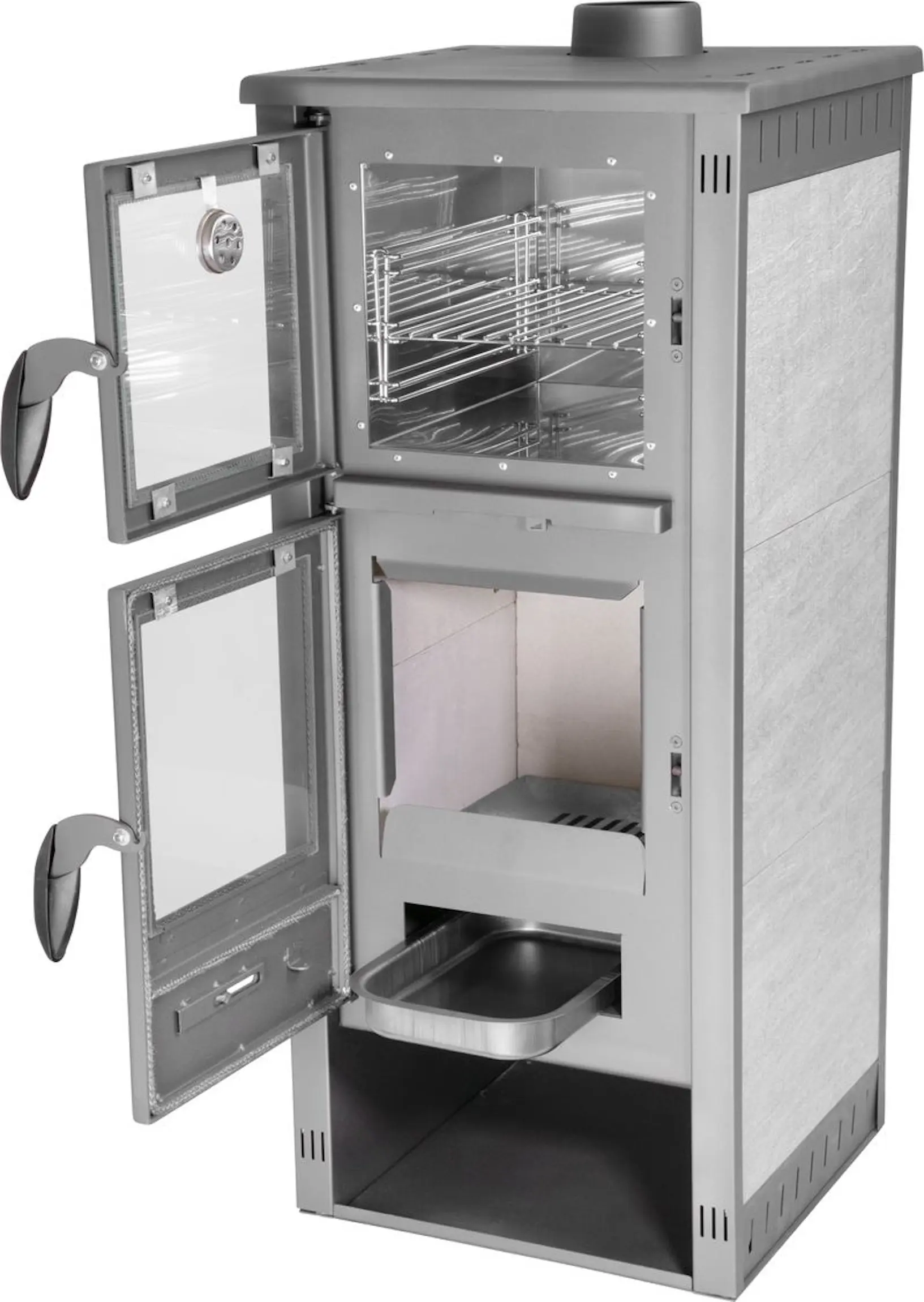 Soba-camin Strend Pro Thalia Pella SG Ceramic (Grey) - 3