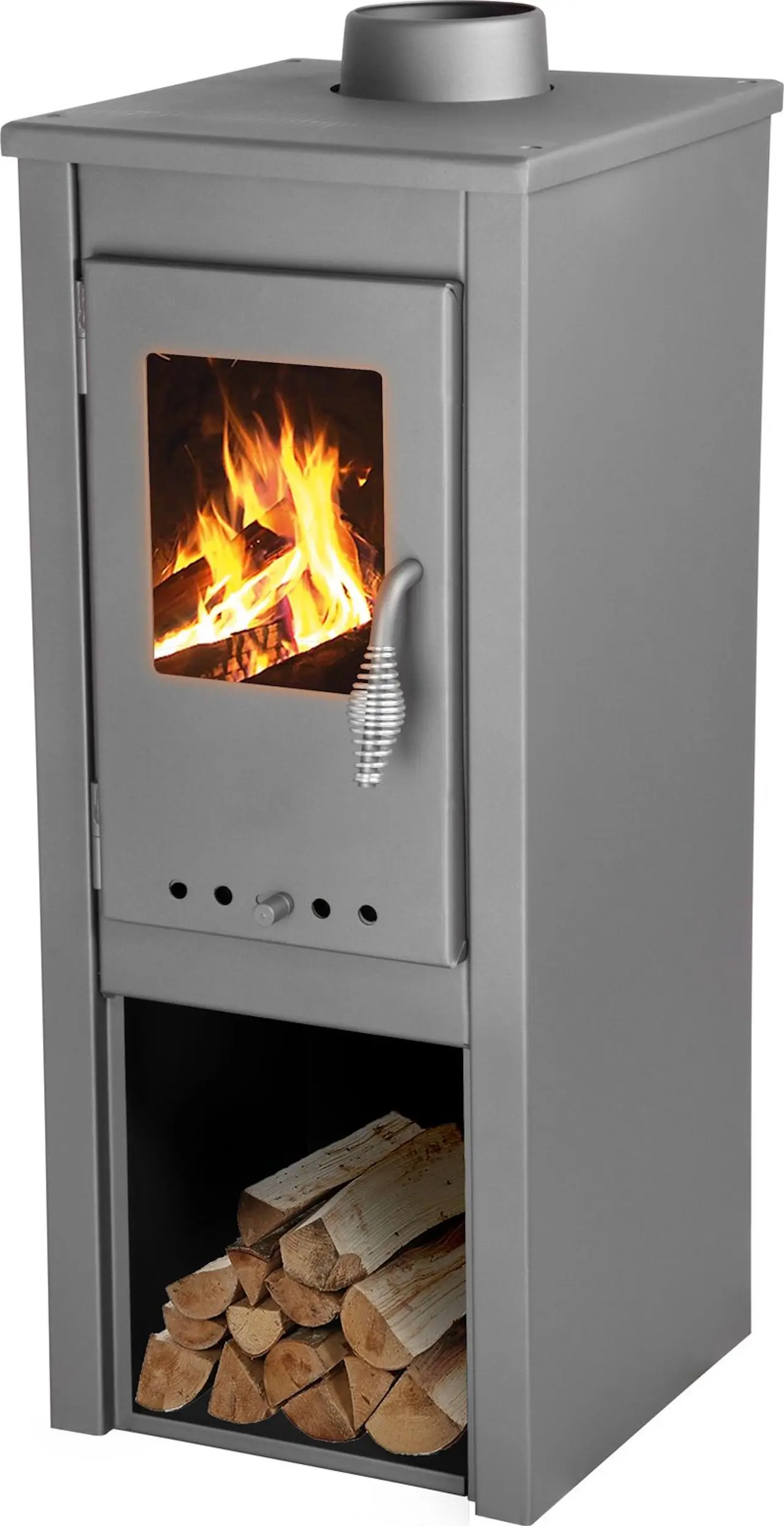 Печь-камин Strend Pro Thalia Uno Glass Lite (Grey) - 2