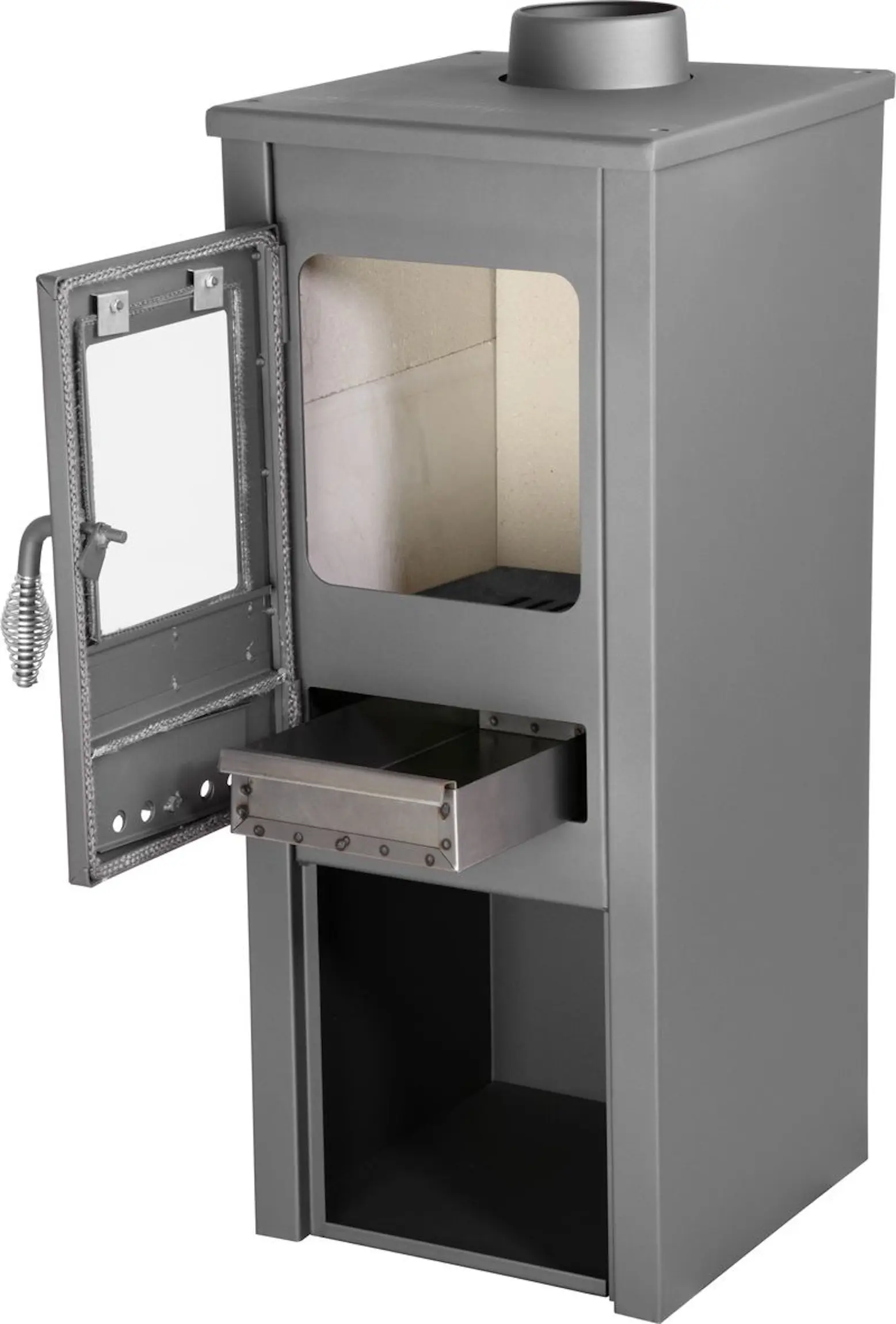 Печь-камин Strend Pro Thalia Uno Glass Lite (Grey) - 3