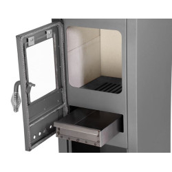 Печь-камин Strend Pro Thalia Uno Glass Lite (Grey) Thumb