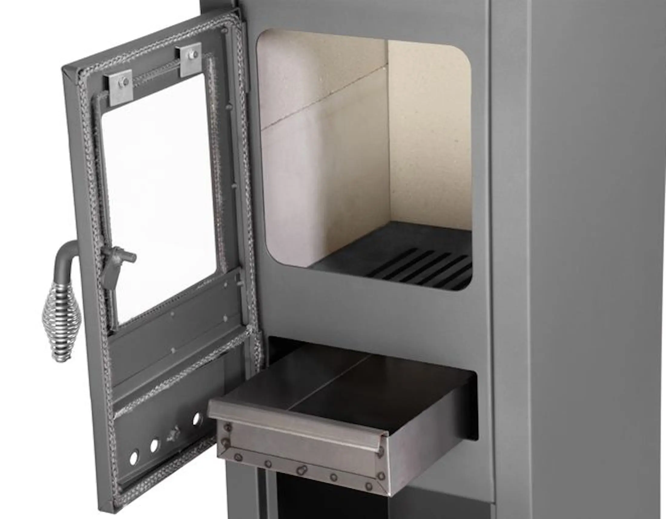 Печь-камин Strend Pro Thalia Uno Glass Lite (Grey) - 4