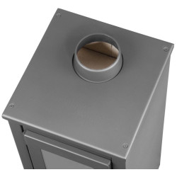 Печь-камин Strend Pro Thalia Uno Glass Lite (Grey) Thumb